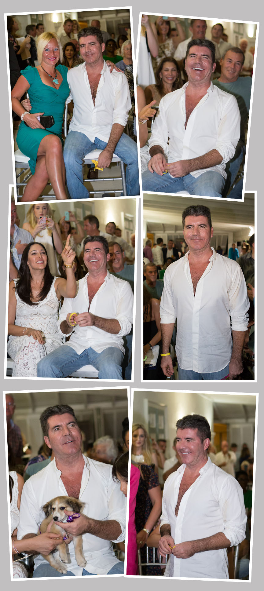 Simon Cowell Multi Picture Layout